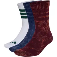 Adidas adidasCalcetines clásicos lavados a la piedra (3 pares) 40-42 Maroon / Dark Blue / White / Collegiate Green Unisex