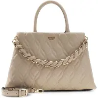GUESS Bolso de mano 'Maxine Girlfriend Satchel' taupe