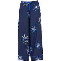 Cyberjammies Pantalón de pijama 'Frosty' azul / marino / mostaza / blanco
