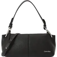 Calvin Klein Bolso de hombro 'Slouchy Convertible Shoulder' negro