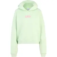 Gap Sudadera verde / rosa