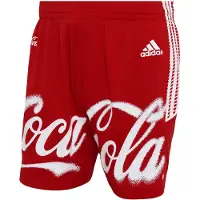 Adidas Originals Pantalón 'Coca Cola' rojo / blanco