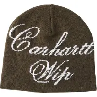 Carhartt WIP Gorra 'Travon' oliva / blanco