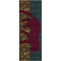 White Stuff Sophie Printed Scarf Chartreuse Multi Talla: OS | Bufandas Outlet | Mujer | Verde