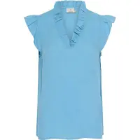 Kaffe Blusa 'KATove' azul neon