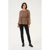 Kaffe Blusa marrón