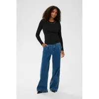 Kaffe Camiseta 'KAMarty' negro