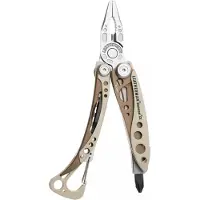 Leatherman Skeletool CX 833548 Sandstorm, herramienta multiusos