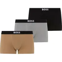 BOSS Calzoncillo boxer 'David Beckham' marrón claro / gris / negro / blanco