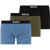 BOSS Calzoncillo boxer zafiro / color barro / negro