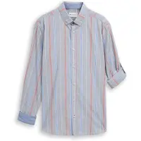 Tom Tailor Camisa azul oscuro / azul claro / melón / blanco