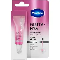 Vaseline - Gluta Hya Lip Serum Gloss Rosy Pink 10ml