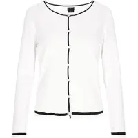 Dreimaster Klassik Cárdigan negro / offwhite
