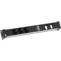 Bachmann CONFERENCIA , modelo XL 3xCEE7/3, 2xCM, 1xUSB C/C, 100W