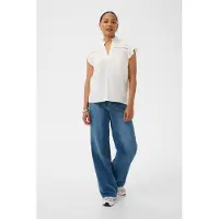 Kaffe Blusa blanco