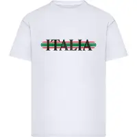 Mister tee Camiseta 'Italia' verde / rojo / negro / blanco
