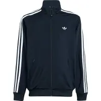 Adidas Originals Sudadera con cremallera 'Firebird' negro / blanco