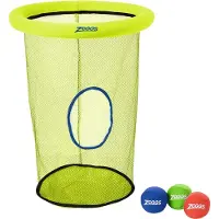 Zoggs - Dive & Drop Underwater Netball Game - Juguetes para la playa amarillo/azul