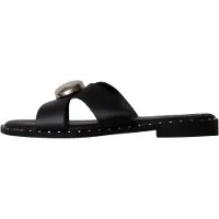 Super Mode Zapatos abiertos 'Pantoletten zum Hineinschlüpfen' negro