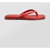 EDITED The Label Sandalias de dedo 'Willow' rojo