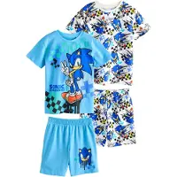 Next Pijama azul / mezcla de colores / blanco