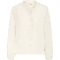 Fransa Blusa 'FRDIANA' blanco lana