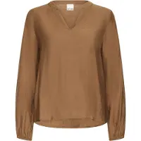 Ichi Blusa 'IHSABELLA' marrón