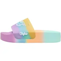 Buffalo Zapatos abiertos 'Playa Run' azul oscuro / menta / orquidea / naranja claro