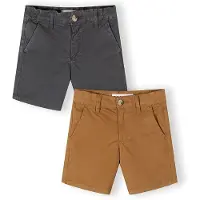 MINOTI Pantalón camelo / gris oscuro