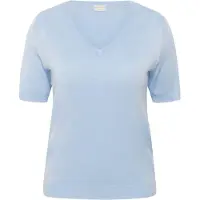 KAFFE CURVE Jersey 'Lizzy' azul cielo