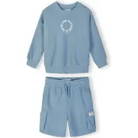 MINOTI Conjunto azul cielo / blanco