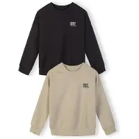 MINOTI Sudadera taupe / negro