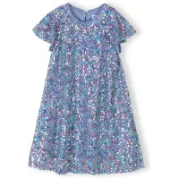MINOTI Vestido zafiro / aqua / lila / malva