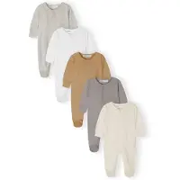 MINOTI Pijama entero/body crema / camelo / beige moteado / piedra