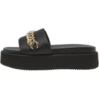 Buffalo Zapatos abiertos 'Noa' oro / negro