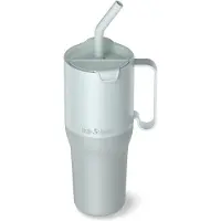 Klean Kanteen - Rise Tumbler Flip Straw - Vaso aislante size 1064 ml, gris