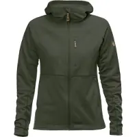Fjall Raven - Ropa de senderismo mujer - Abisko Trail Fleece W Deep Forest - Talla S - Verde