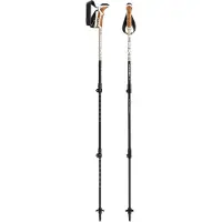 LEKI - Khumbu Lite Compact - Bastones de trekking size 90 - 125 cm, pale clay light /blanco