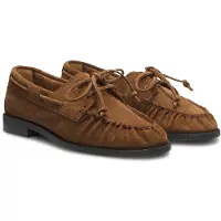 BOSS Mocasines 'Lycia_Boat_SDBB' marrón