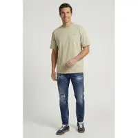 Cars Jeans Stain Den.dark Used Damage Talla: W33L34 | Vaqueros Holgados Outlet | Hombre