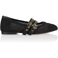 DWRS label Valletta Stones Black Talla: 38 | Bailarinas Outlet | Mujer | Negro