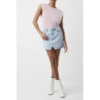 French Connection Shoulder Pad Crepe Tank Top Mauve Mist Talla: XL | Mini Faldas Outlet | Mujer | Púrpura