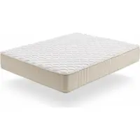 Moonia Magic Plus, colchón de espuma de alta densidad, firmeza media/firme, color beige, blanco, para adultos, 1350 mm, 2000 mm
