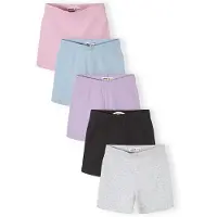 MINOTI Leggings azul claro / gris claro / lavanda / rosa claro / negro