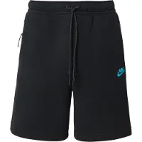 Nike Pantalón 'TCH FLC' aqua / negro