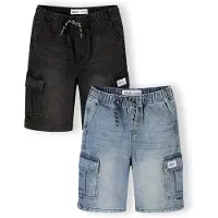 MINOTI Pantalón azul denim / negro denim