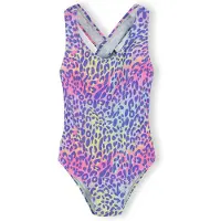 MINOTI Traje de baño amarillo / lila / naranja claro / rosa claro