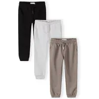 MINOTI Pantalón taupe / gris claro / negro