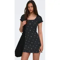 ONLY Vestido 'ONLHillary' gris claro / negro