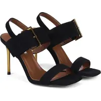 Desa Sandalias con hebilla 'Abendsandalen' negro